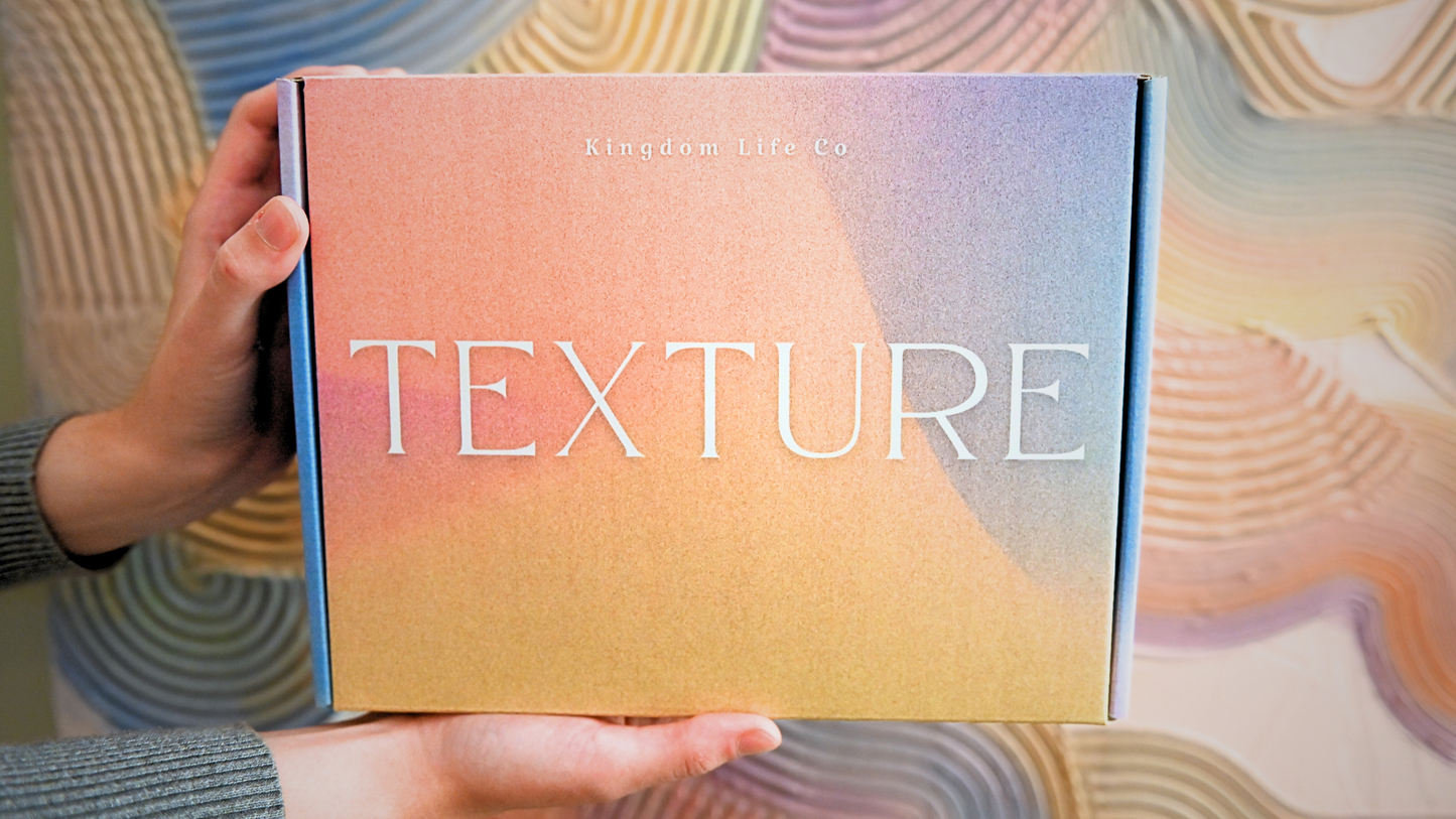 Texture Project Box (Book Included!)